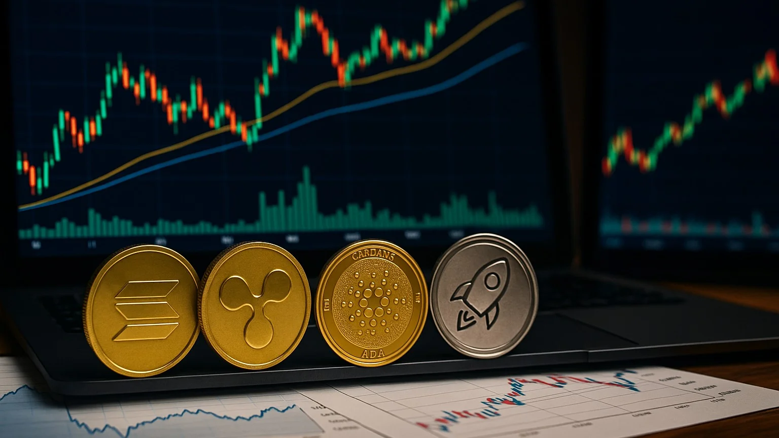Nasdaq's Files to SEC for XRP, Solana, Cardano and XLM