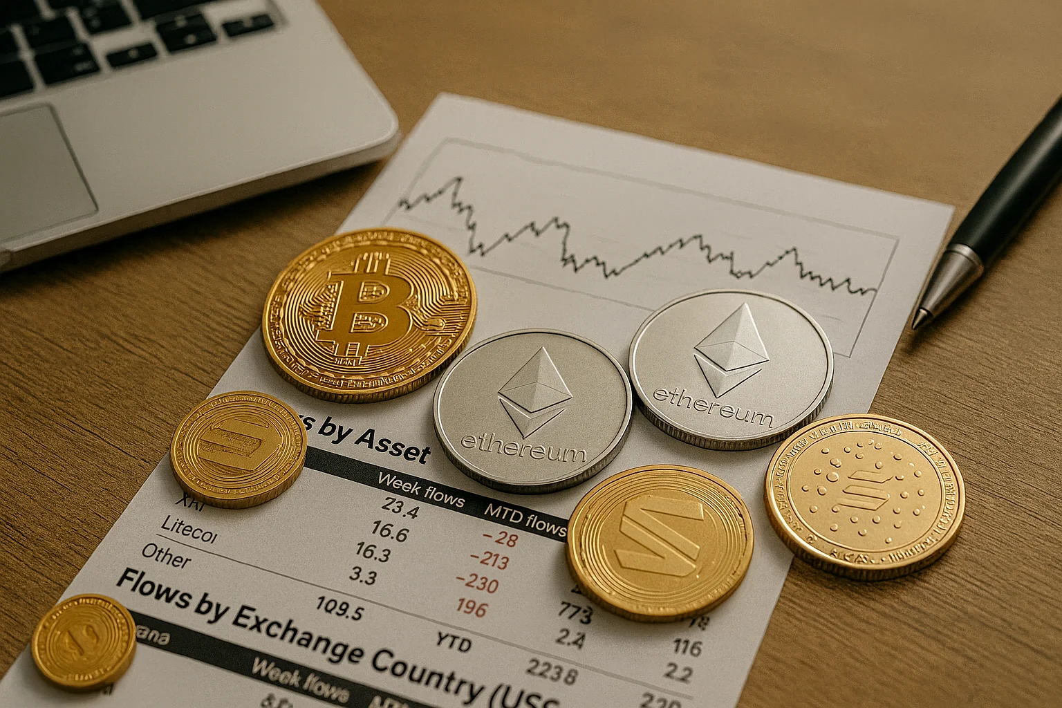 $1 Billion Inflow into Crypto Funds: Market Breaks Four-Week Pressure