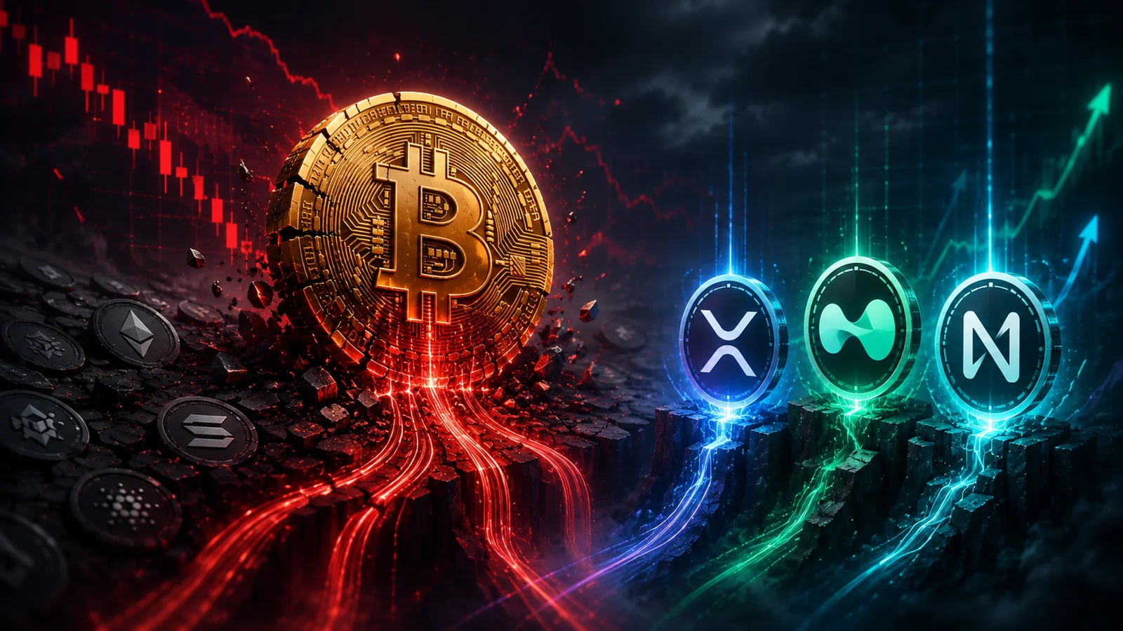 Bitcoin Fon Çıkışlarında Rekor: 3 Altcoin Direnişte