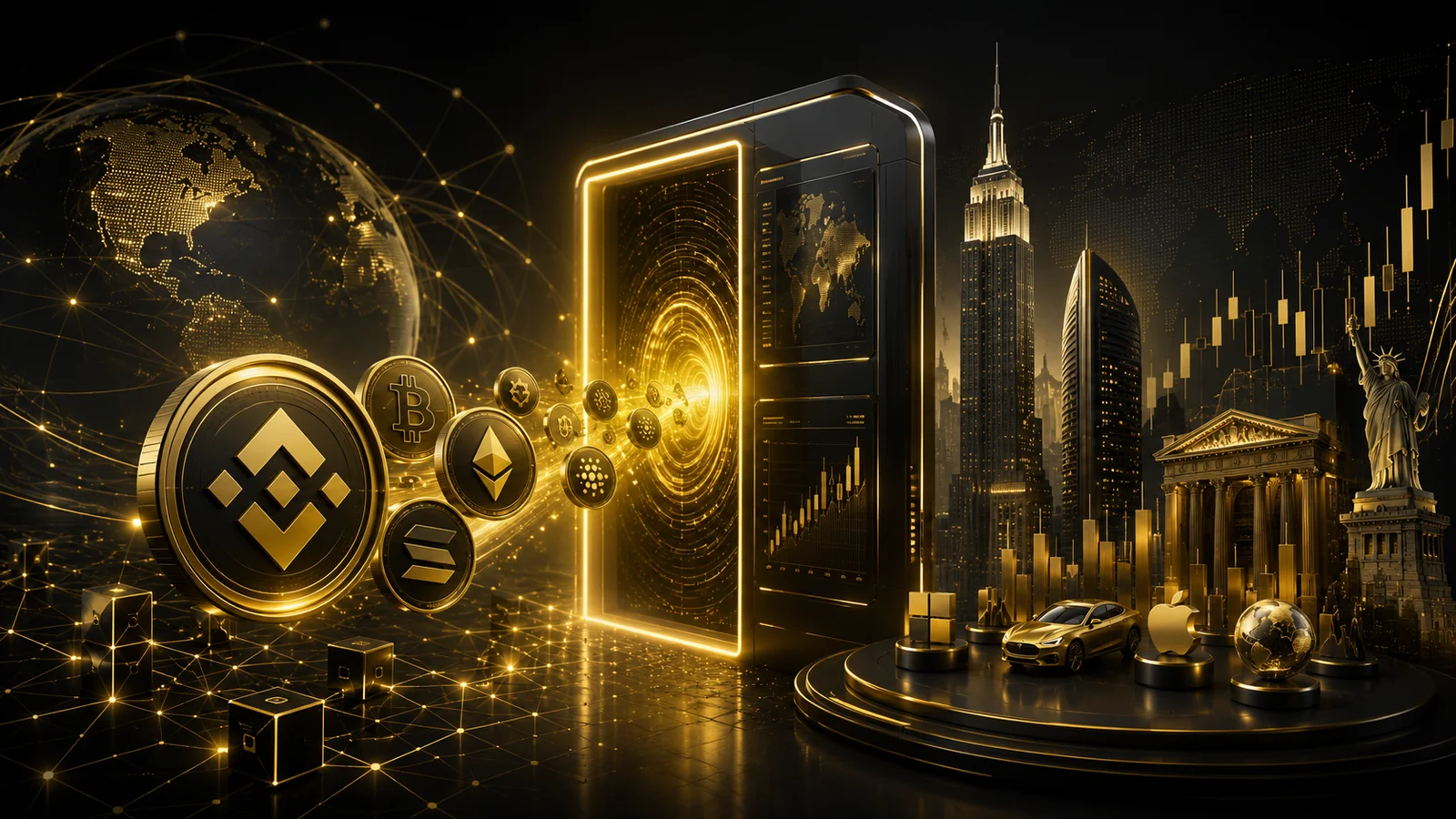 Binance, 7.000 ABD Hissesini Kripto Kullanıcılarına Açtı