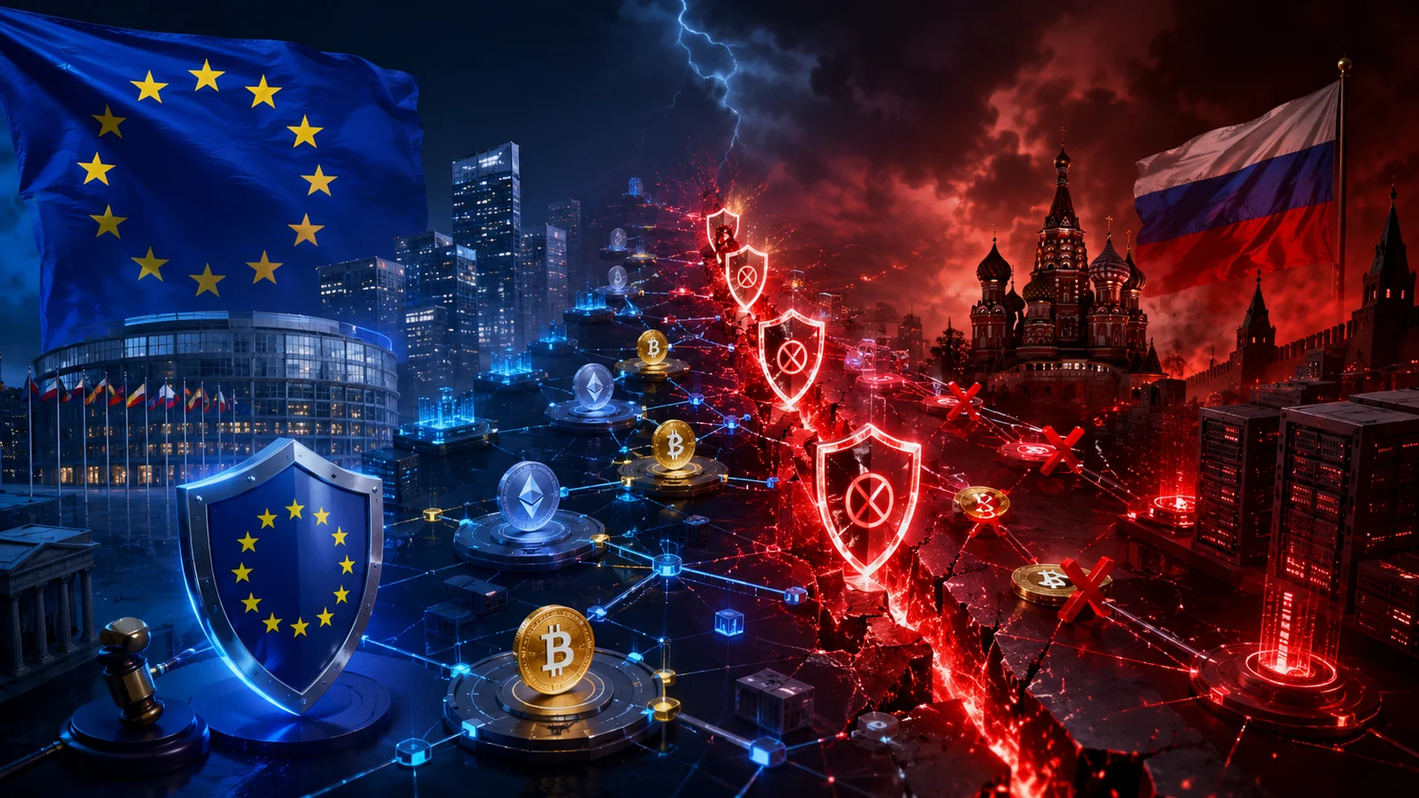 EU’s 21st Sanctions Package Against Russia: Crypto Restrictions Expand