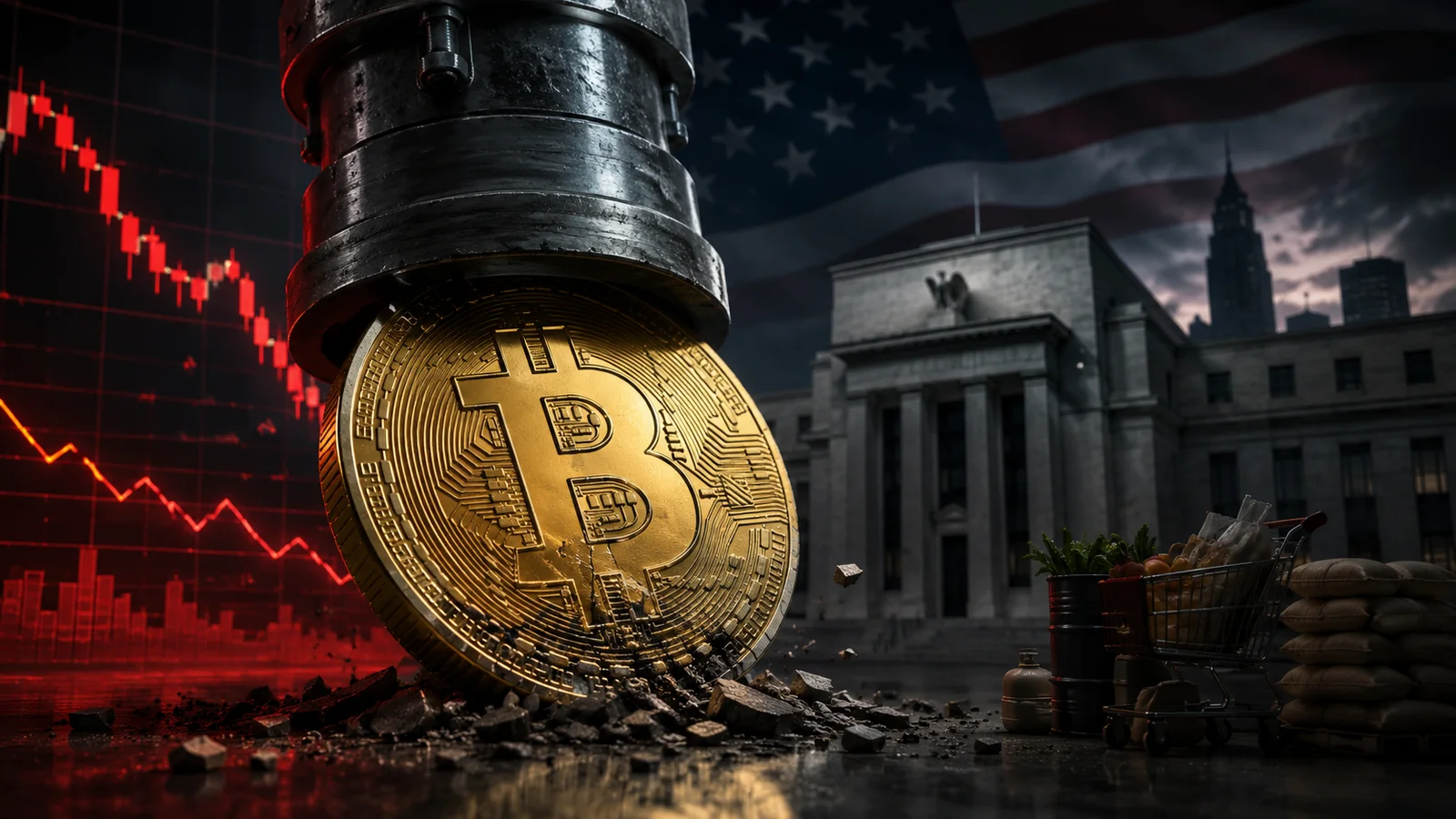 U.S. Inflation Hits 3-Year High as Bitcoin Comes Under Pressure