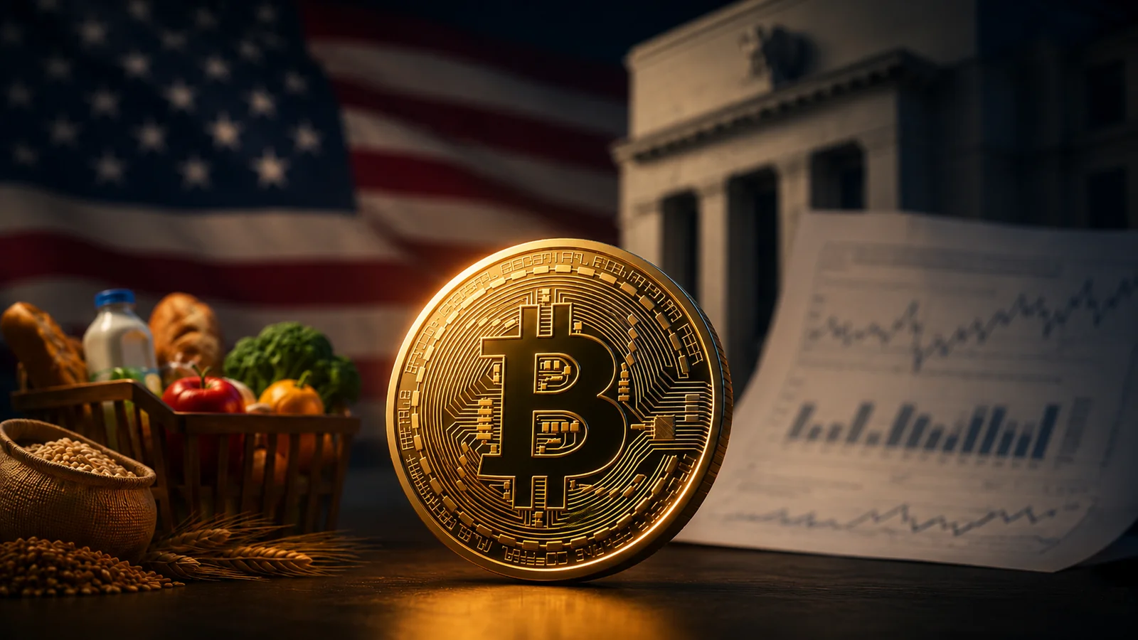 US Inflation Rises on Oil Shock as Bitcoin Holds Near $80,000