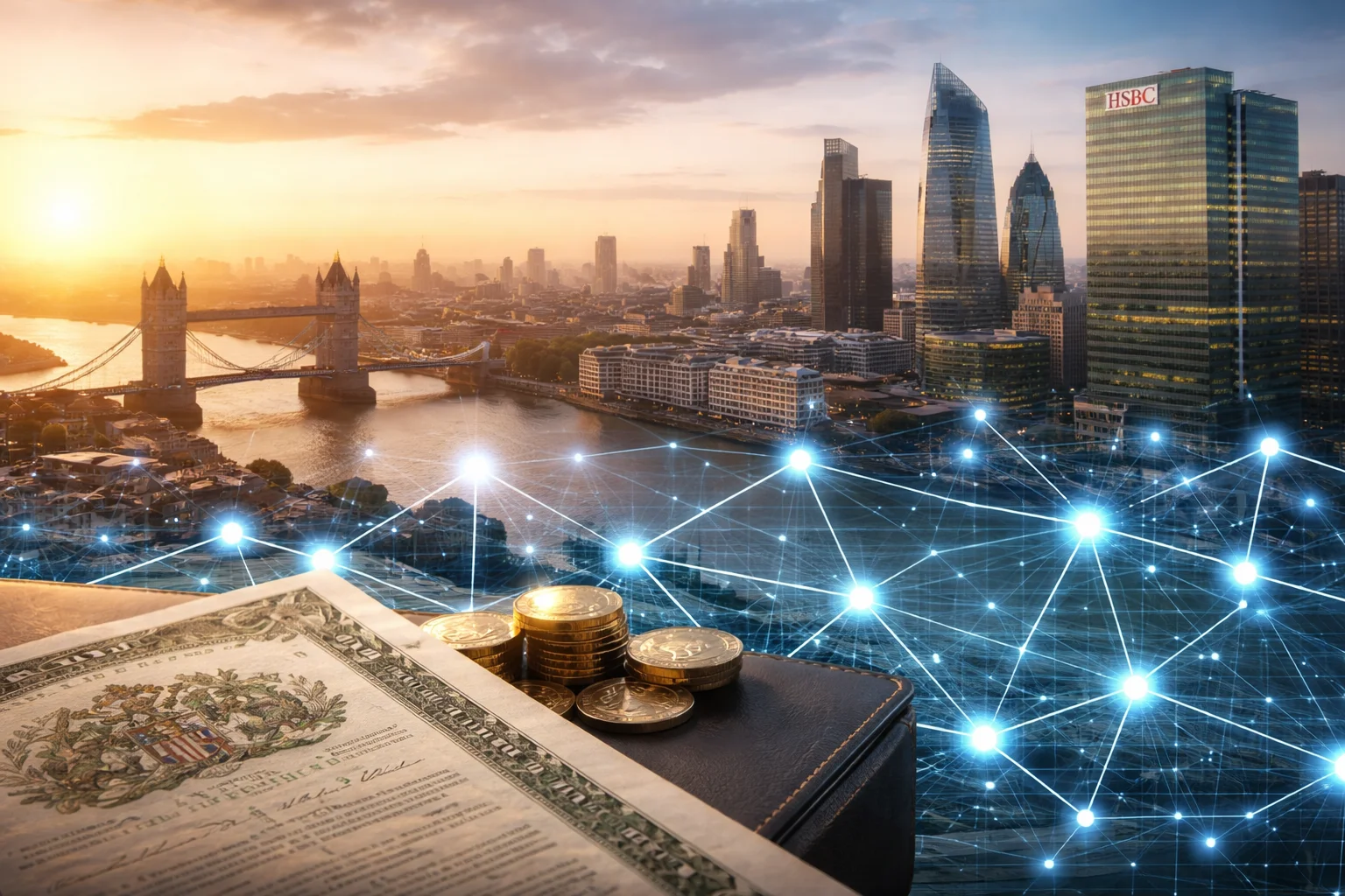 UK Takes a Step Towards Blockchain-Based Bonds: HSBC Selected