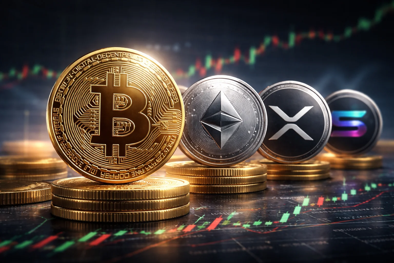 Kripto Fonlarında Sert Dönüş: BTC, ETH, XRP ve LINK Öne Çıktı