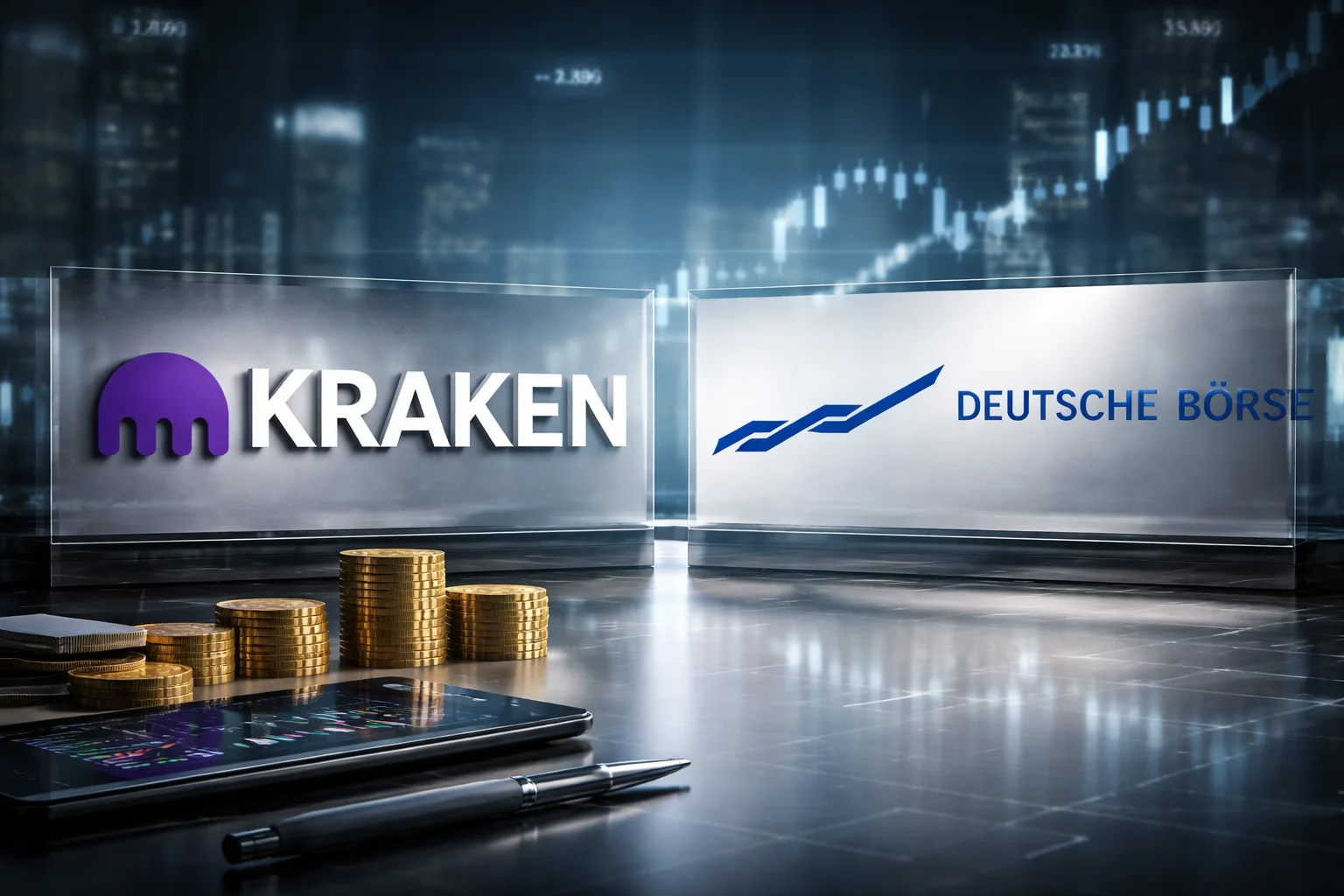Kraken Crypto Exchange Gains Major Partnership: Deutsche Börse Invests $200 Million