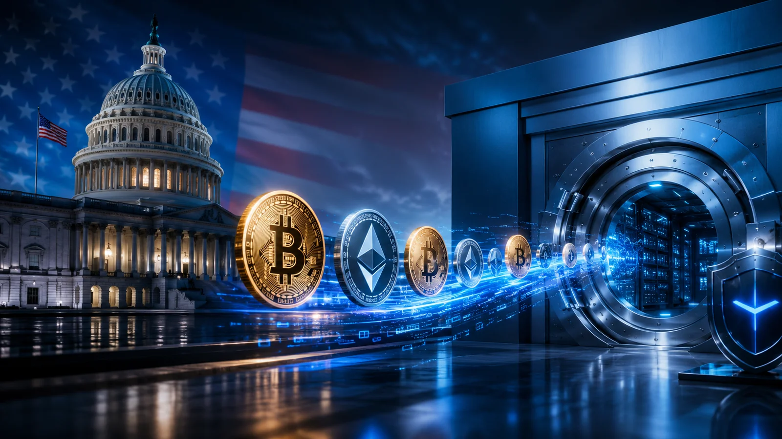ABD Hükümeti 288 Milyon Dolarlık BTC ve ETH’yi Coinbase’e Gönderdi