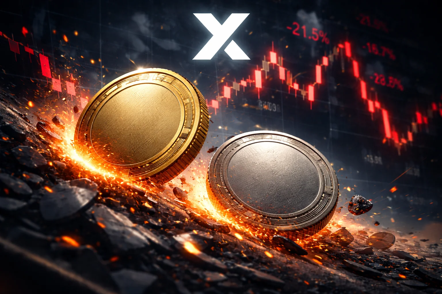 X, Ödüllü Paylaşımı Yasakladı: Özellikle 2 Altcoin Sert Düştü