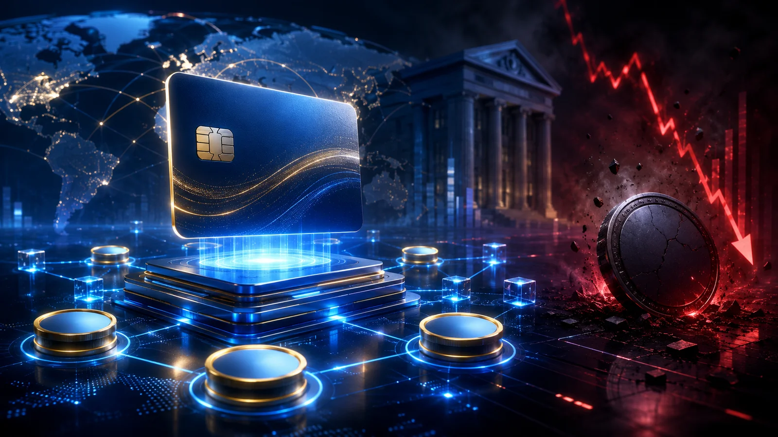 Visa'nın Yeni Platformu Piyasayı Salladı: Circle'a Yüzde 5'lik Darbe
