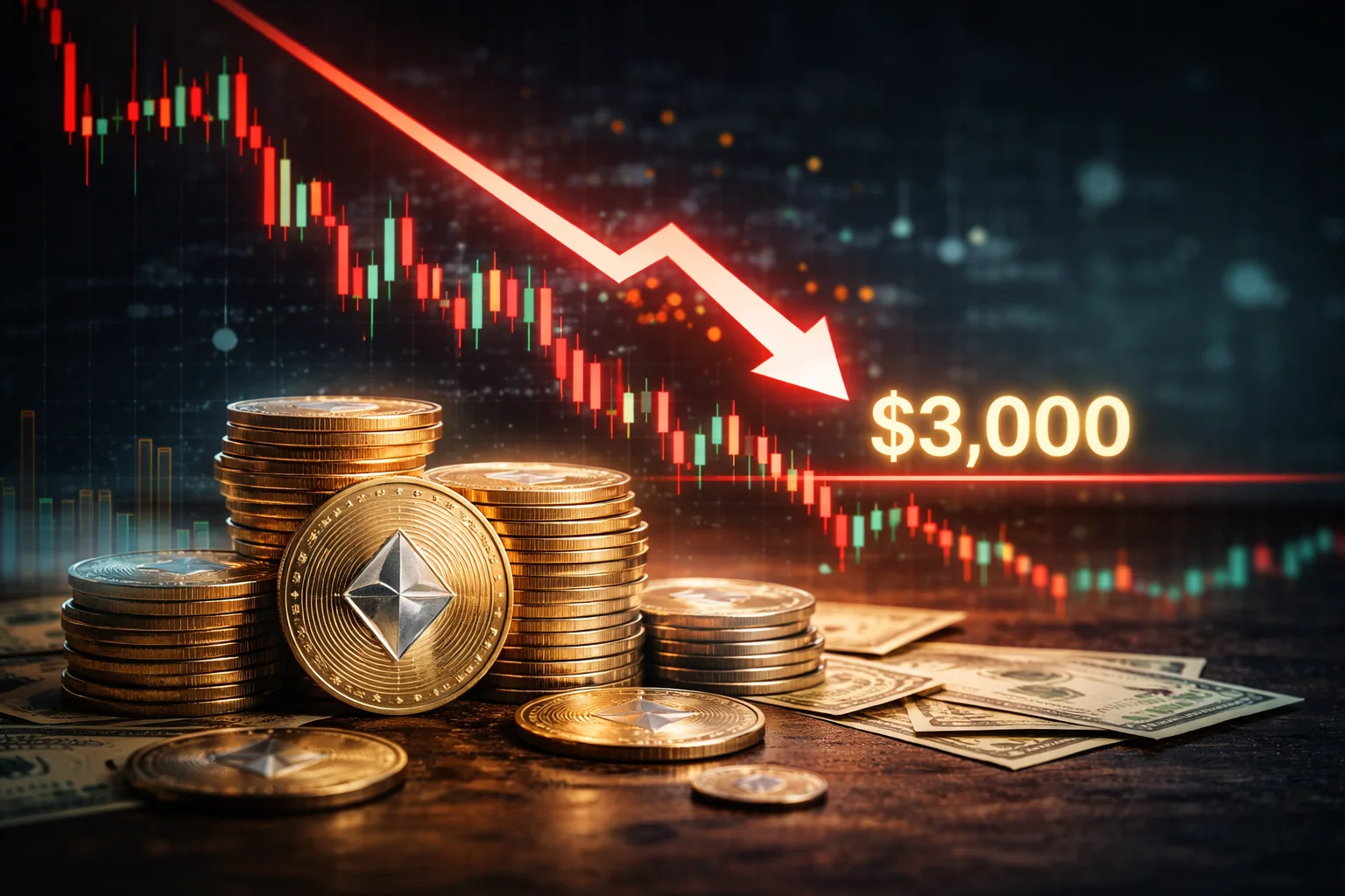 Ethereum 3.000 Dolar Altındayken BitMine Dipten Topladı