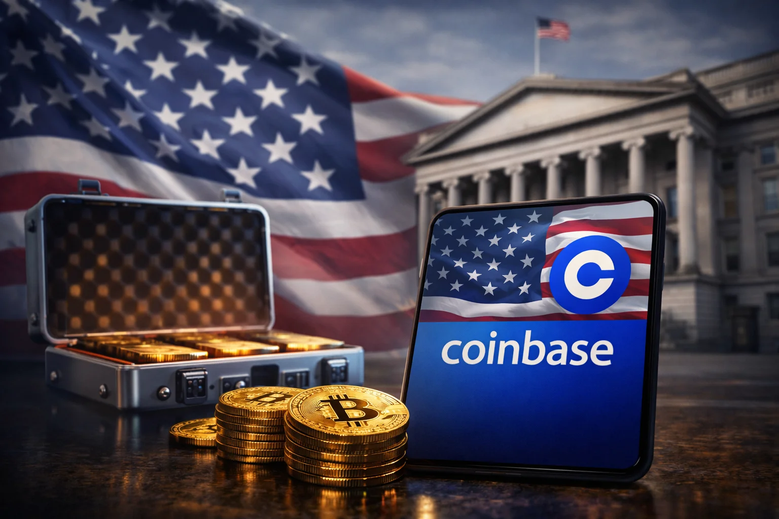 ABD, 600 Bin Dolarlık Bitcoin'i Coinbase’e Gönderdi