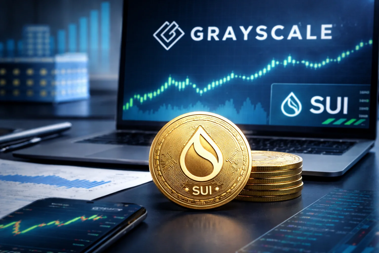 Grayscale'in SUI Staking ETF'i Yarın İşleme Açılıyor