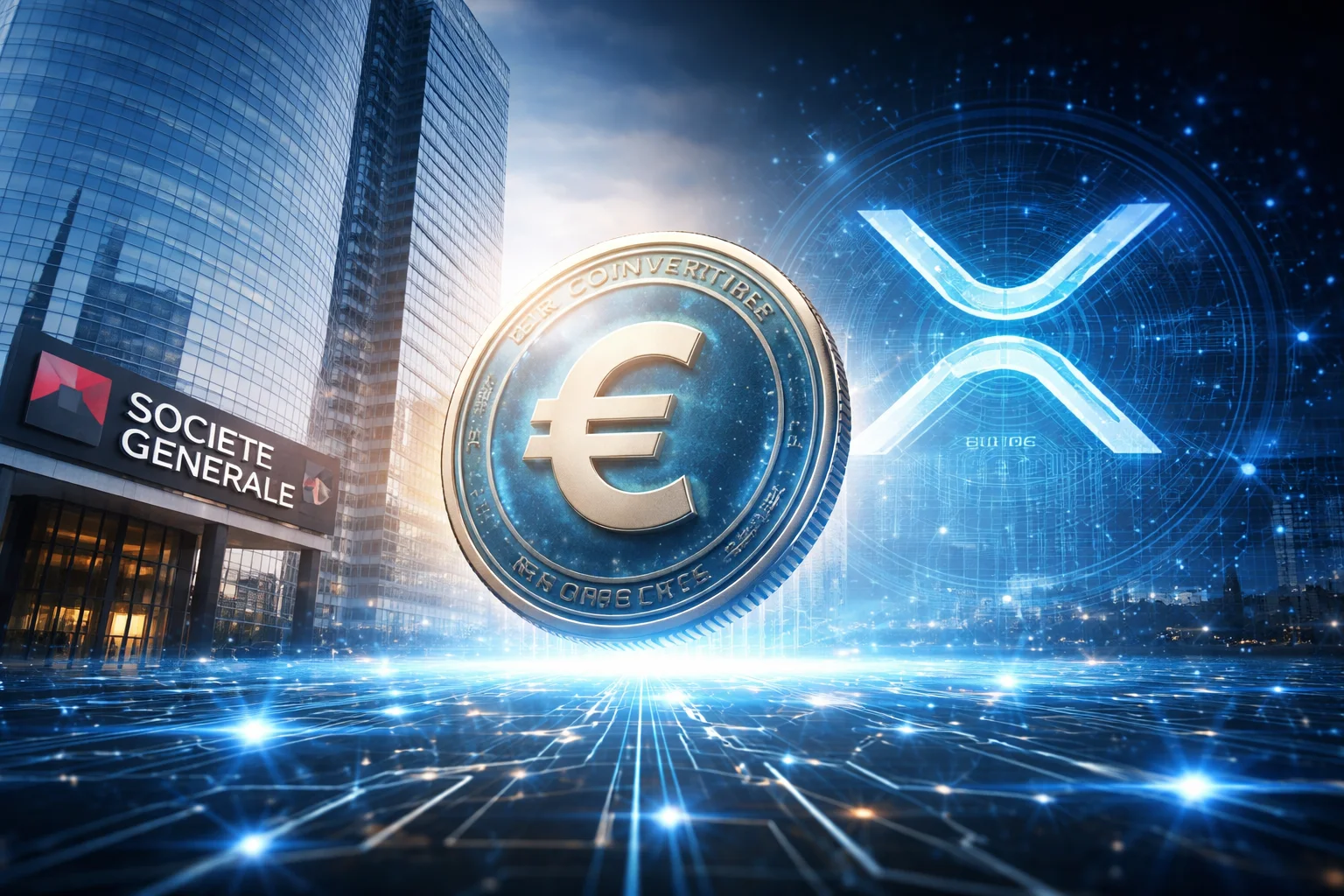Societe Generale Selected XRP Ledger For Its EUR Stablecoin