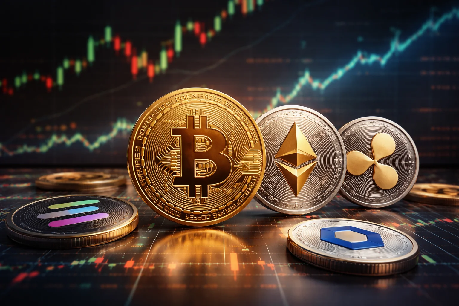 Kripto Fonlarında 1 Milyar Dolarlık Dönüş: BTC, ETH, SOL, XRP ve LINK’e Akın