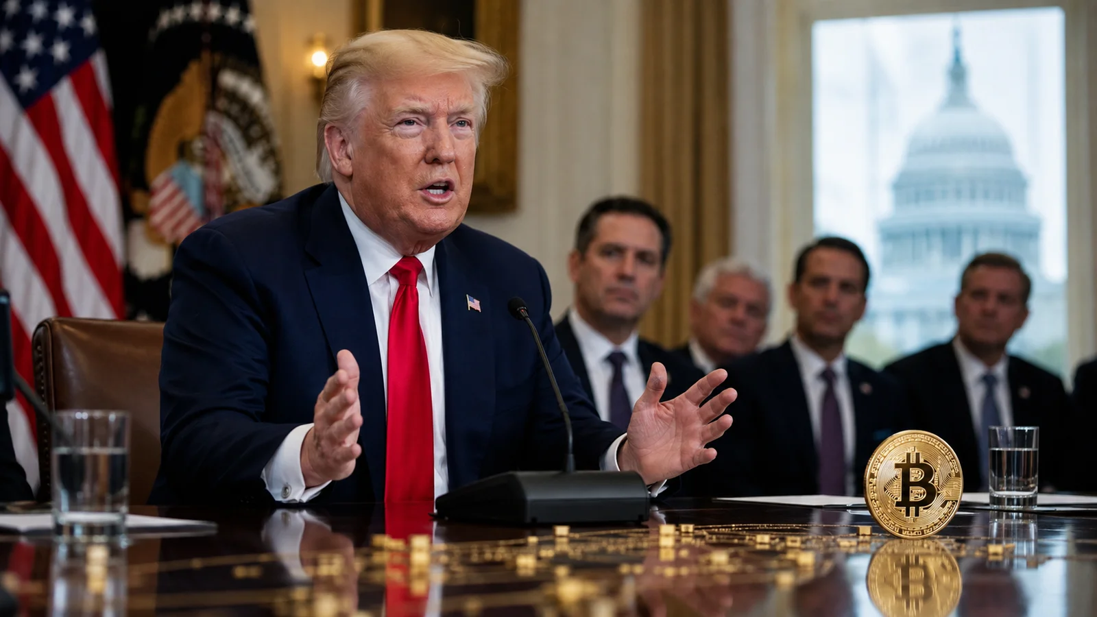 Trump’s Crypto Call to Congress: ‘Pass the CLARITY Act’