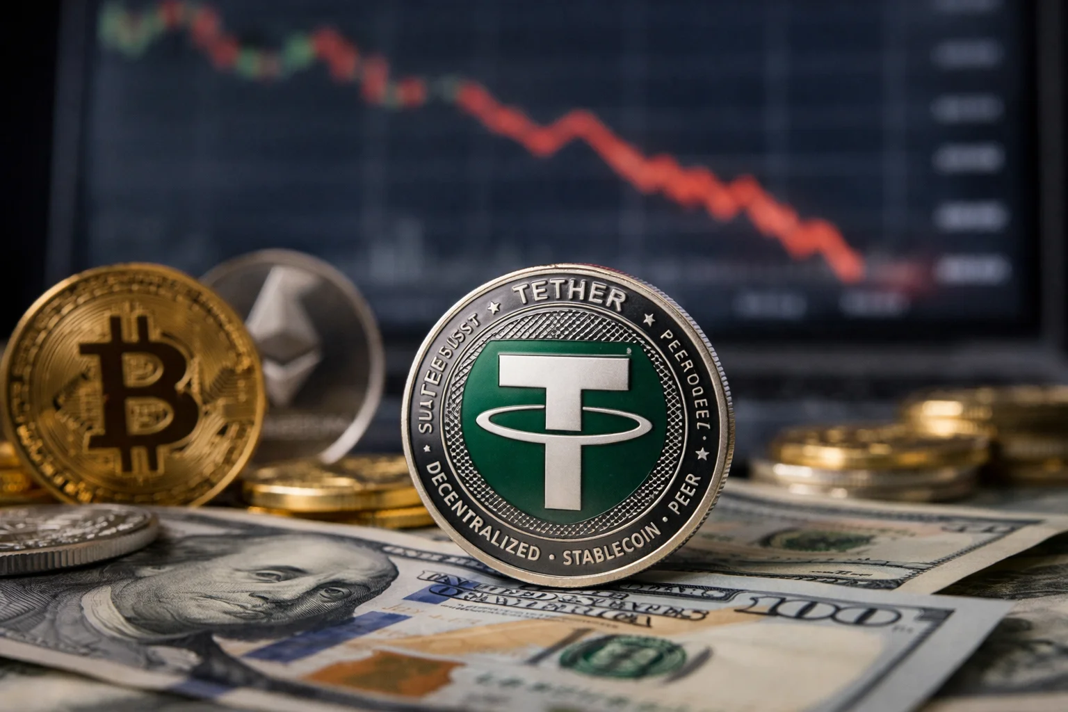First Since the FTX Crash: Tether Supply Rapidly Declining