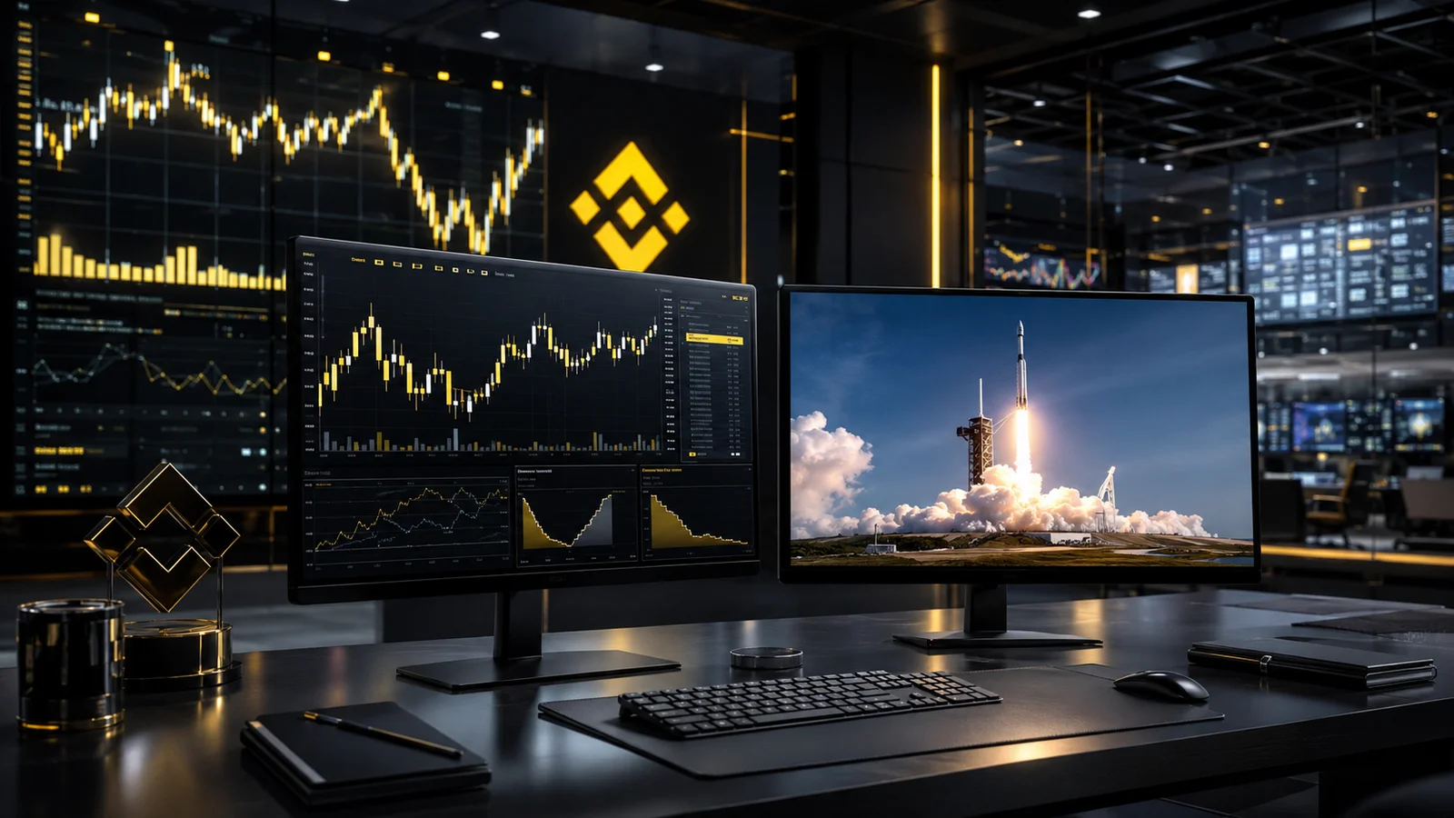 SpaceX Arrives on Binance Before Nasdaq: Trading Begins
