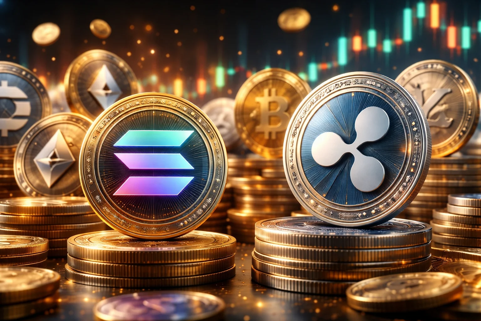 CoinShares: Bitcoin and Ethereum Under Selling Pressure, SOL and XRP Stand Out