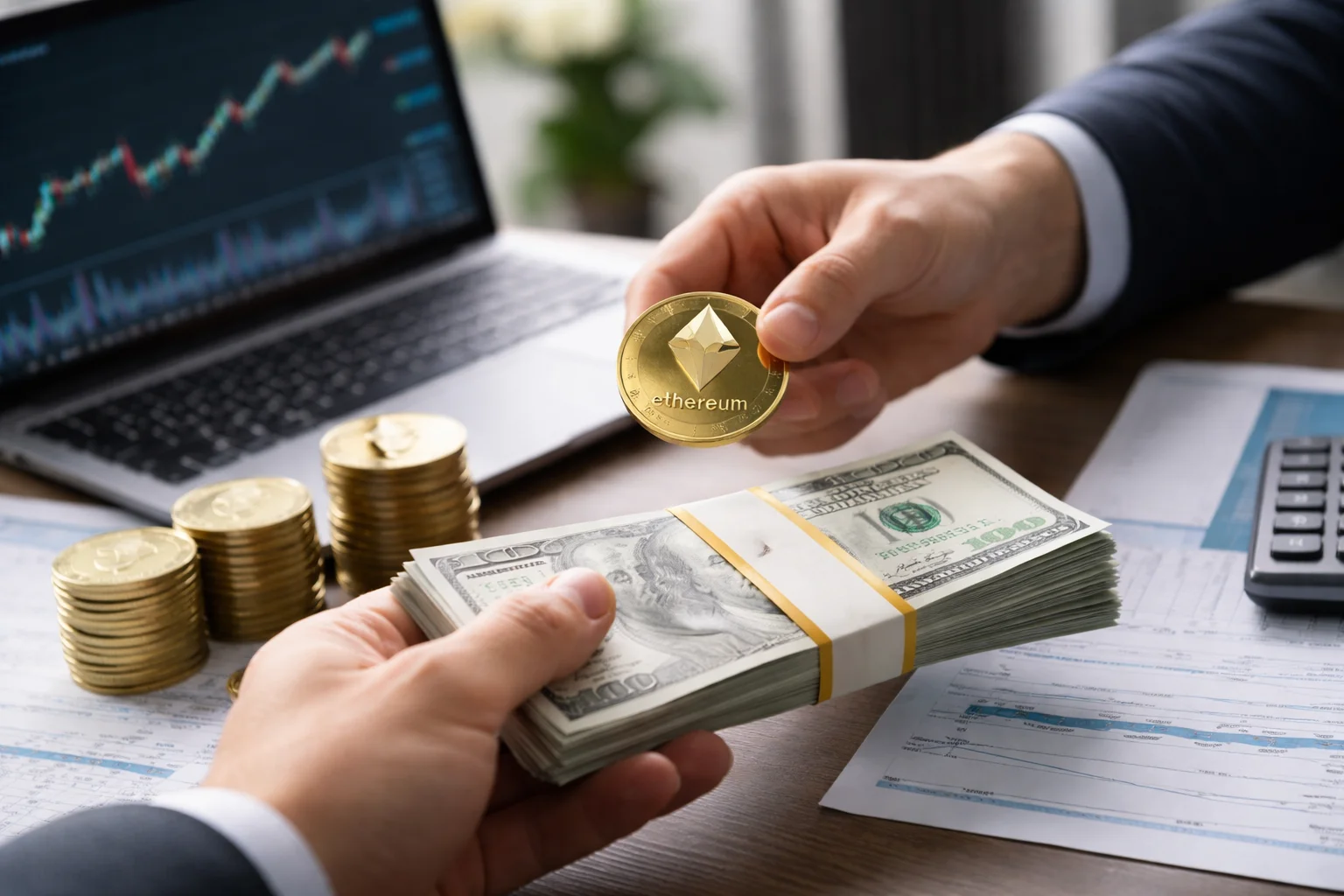 Ethereum Treasury Company Sold $74.5 Million Worth of ETH