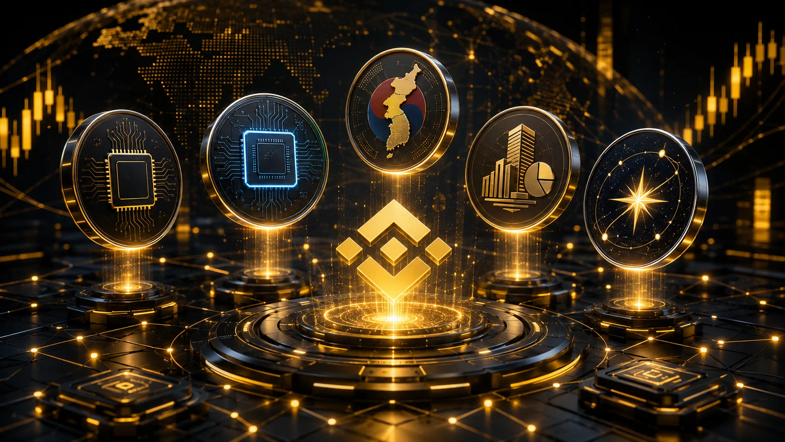 Binance, Altı Yeni Listeleme Gerçekleştiriyor