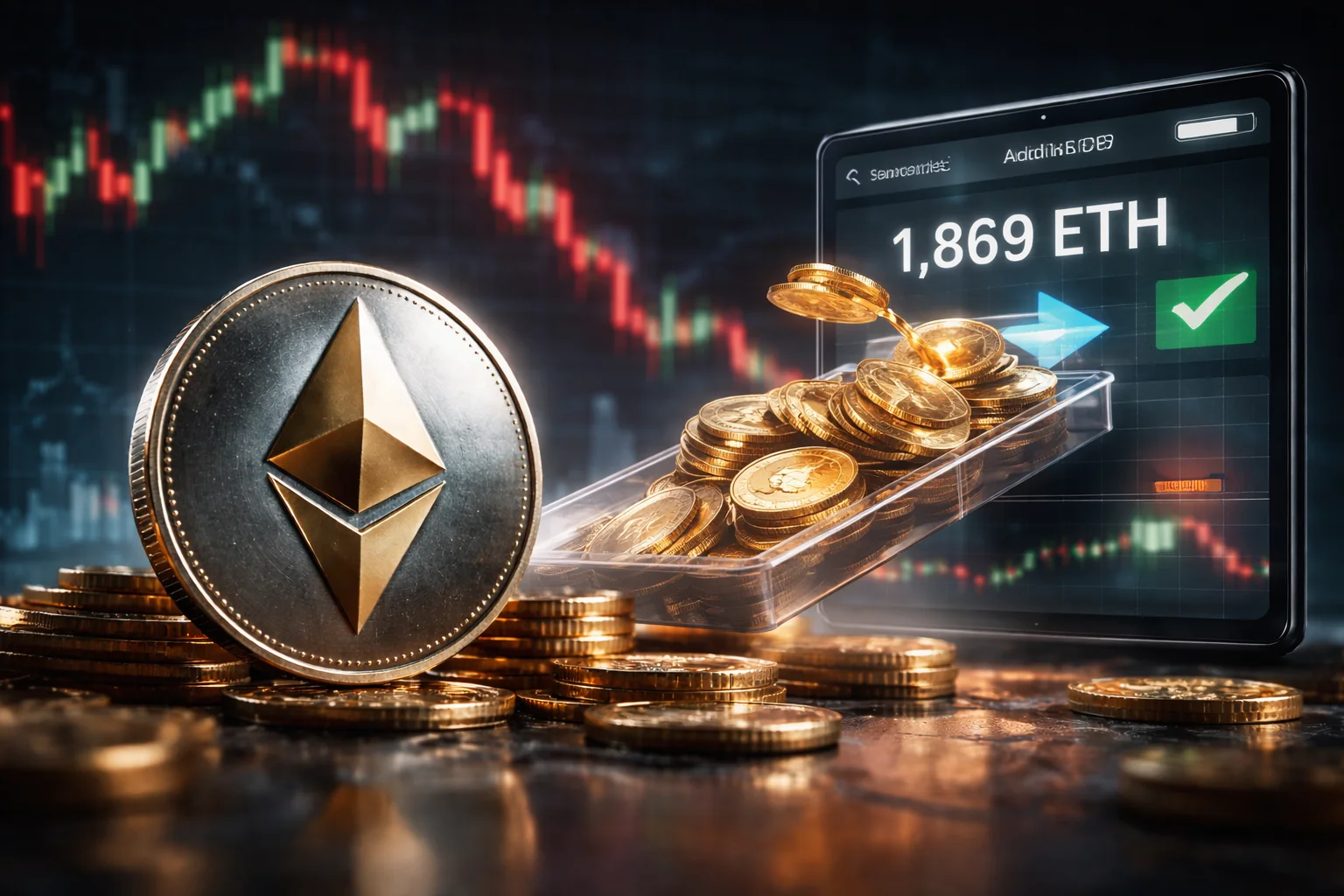 Pressure on Ethereum is Mounting: Vitalik Buterin Sold 1,869 ETH