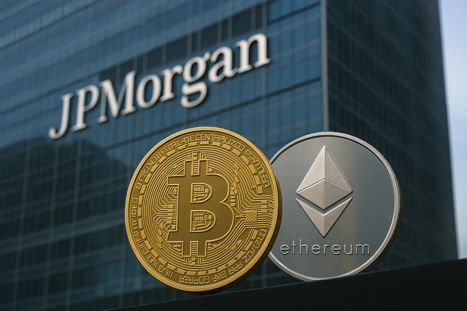 JPMorgan Takes Historic Step: Bitcoin and Ethereum Can Now Be Used as Collateral