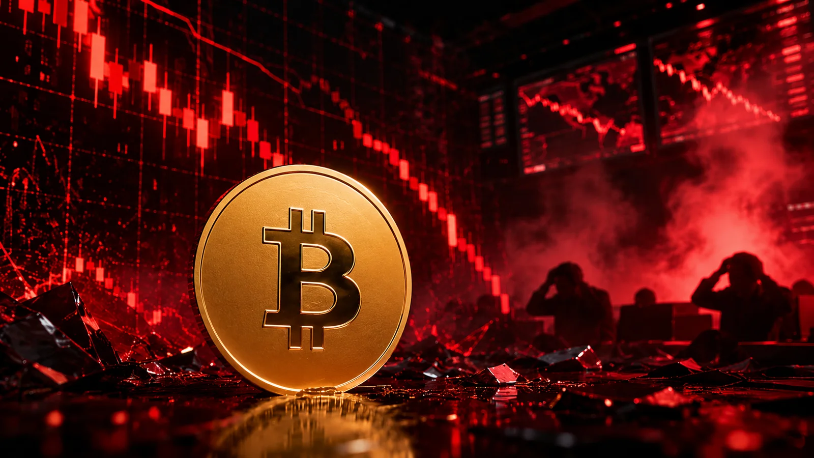 Bitcoin Drops to $58,000 as $560 Million Gets Liquidated