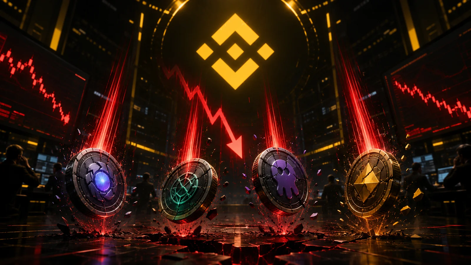 Binance, Dört Altcoin'i Delist Ediyor: Fiyatlar Etkilendi
