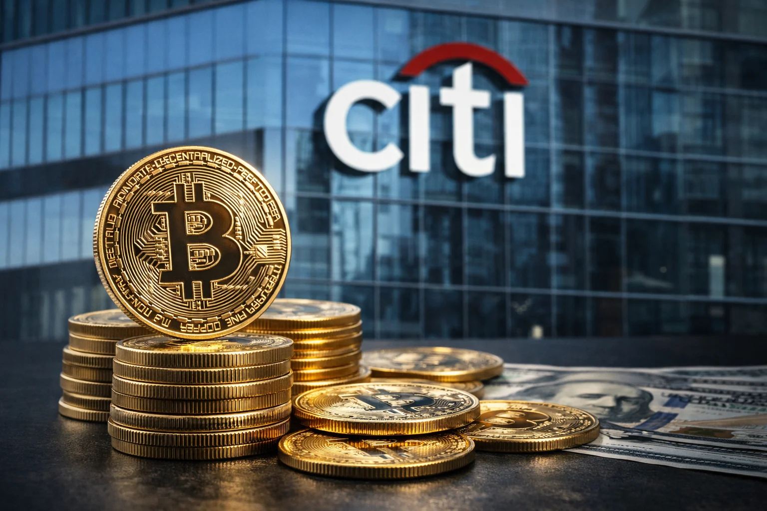 Citigroup, Bitcoin'i Bankacılık Sistemine Entegre Ediyor