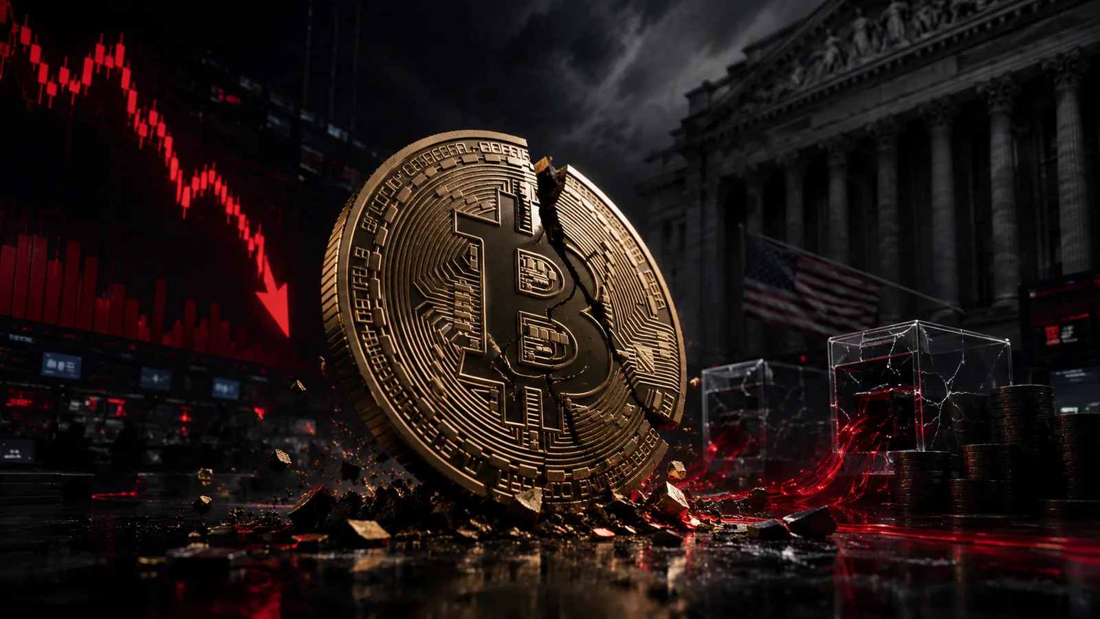 733 Milyon Dolar Tek Günde Çıktı: Bitcoin'i Aşağı Çeken Üç Güç