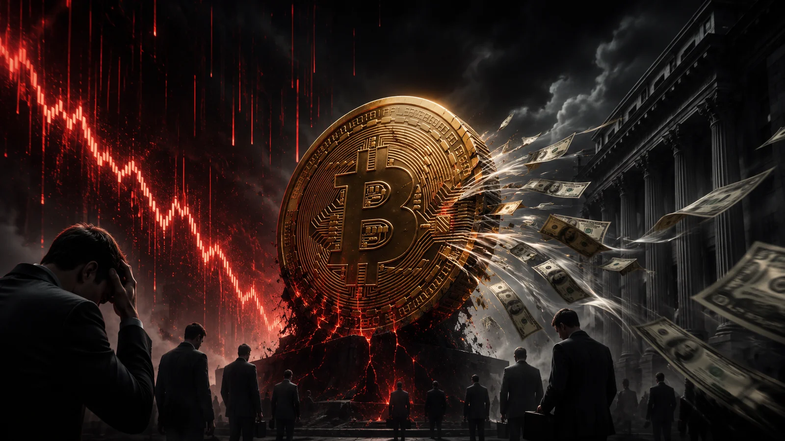 Bitcoin ETFs Face Worst Month on Record as $4 Billion Flows Out