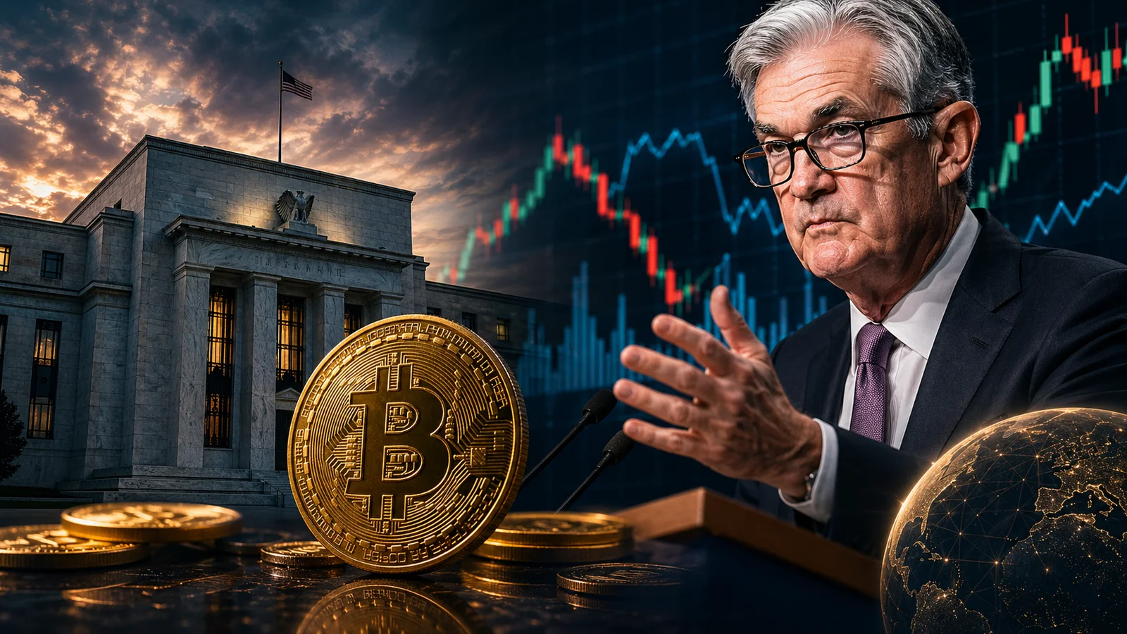 Bitcoin on Hold: Markets Focused on Powell's Last FOMC Message