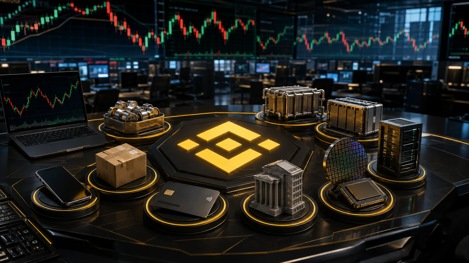 Binance Apple, Amazon ve PayPal Dahil 10 Stok İçin Harekete Geçti
