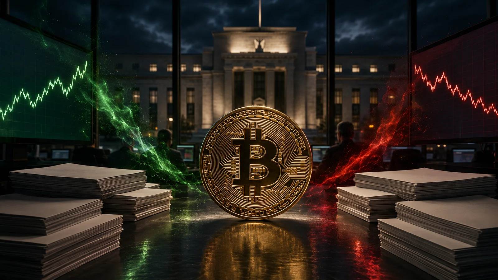 Bitcoin İçin Kritik Gece: 9,6 Milyar Dolar, Fed’i Bekliyor