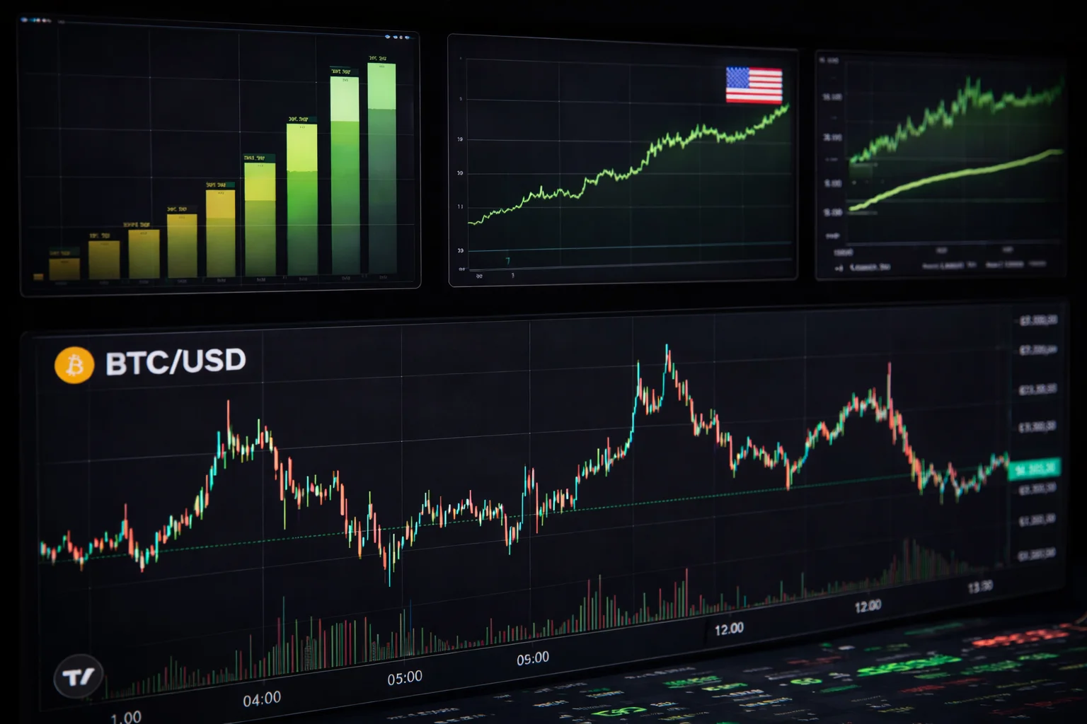 US Data Came in Strong, Bitcoin Remained Unchanged