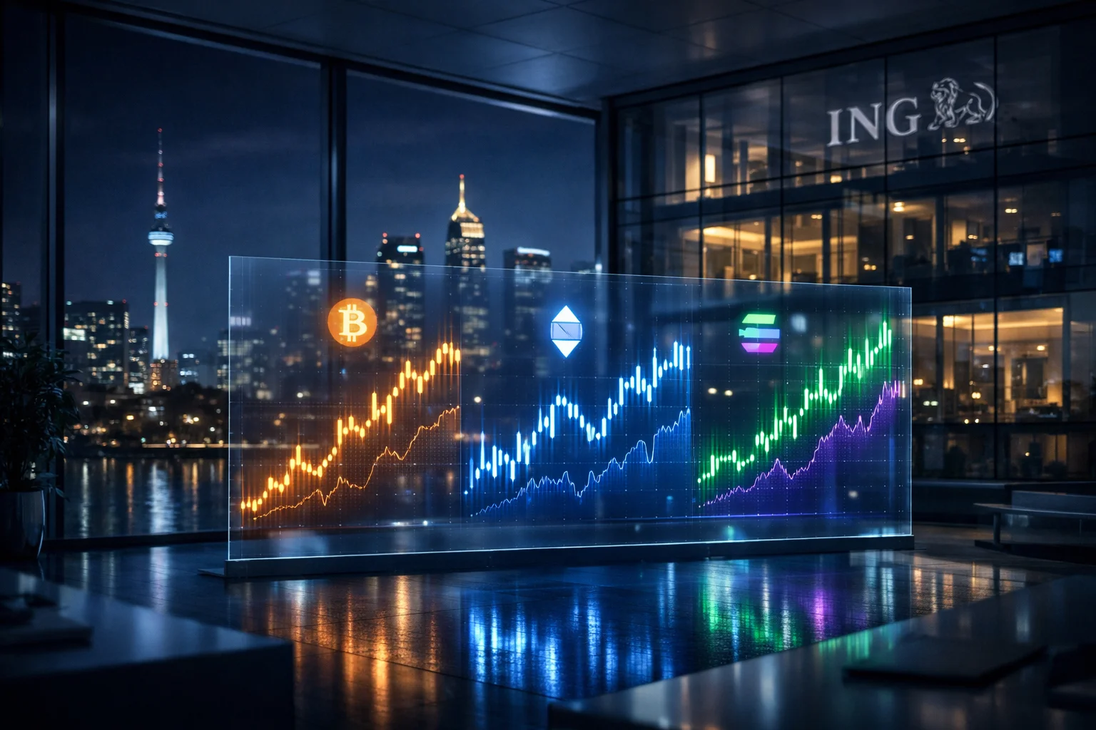 ING Bank, Almanya’da Bitcoin, ETH ve SOL İçin Borsa Ürünleri Başlattı
