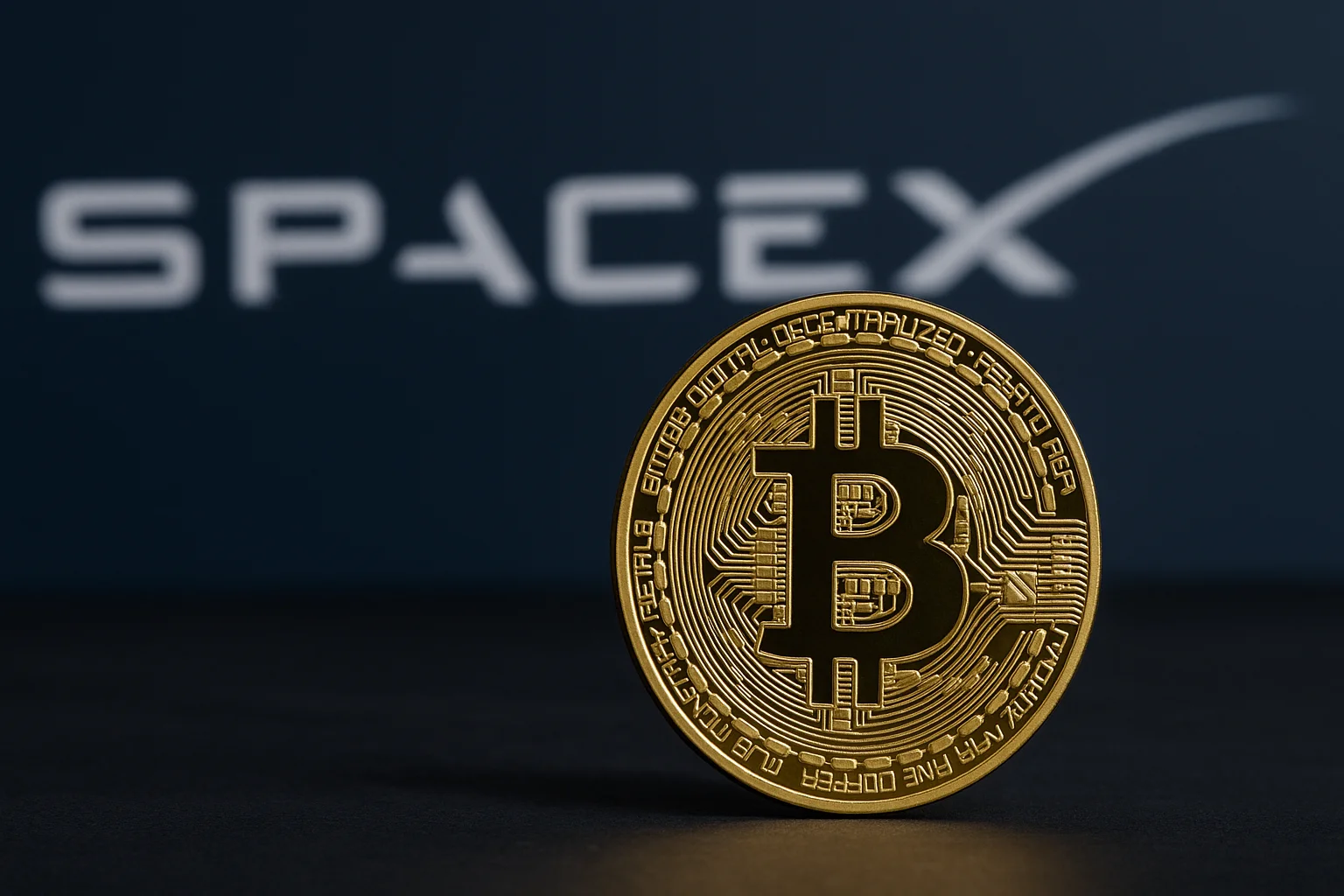SpaceX Carried 4,300 Bitcoins in October