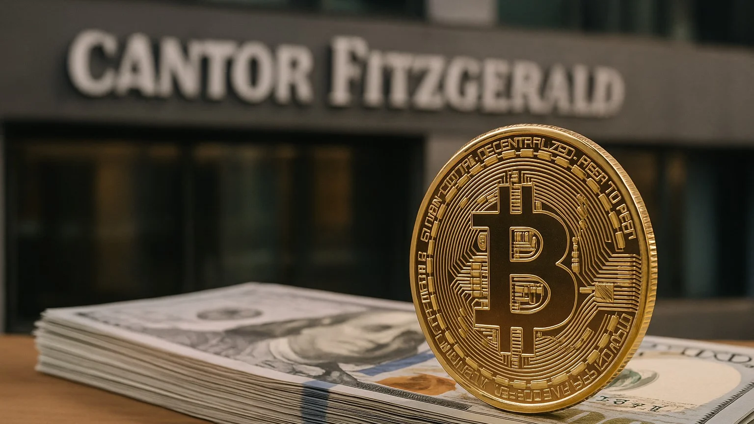 Bitcoin-backed loans from Cantor Fitzgerald to Wintermute!