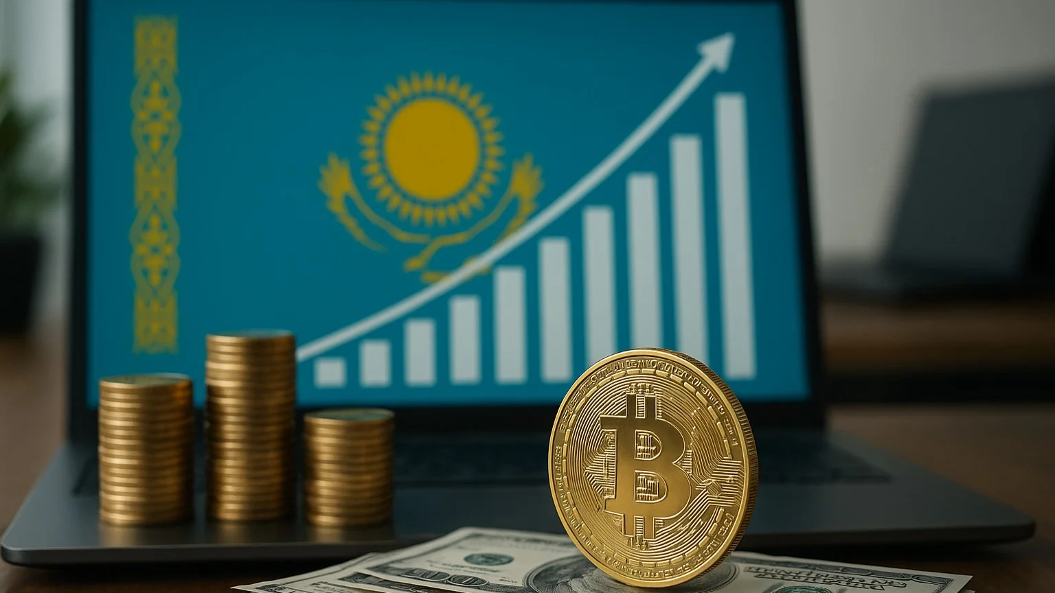 Kazakistan'da Ulusal Kripto Para Rezervi Kuruluyor