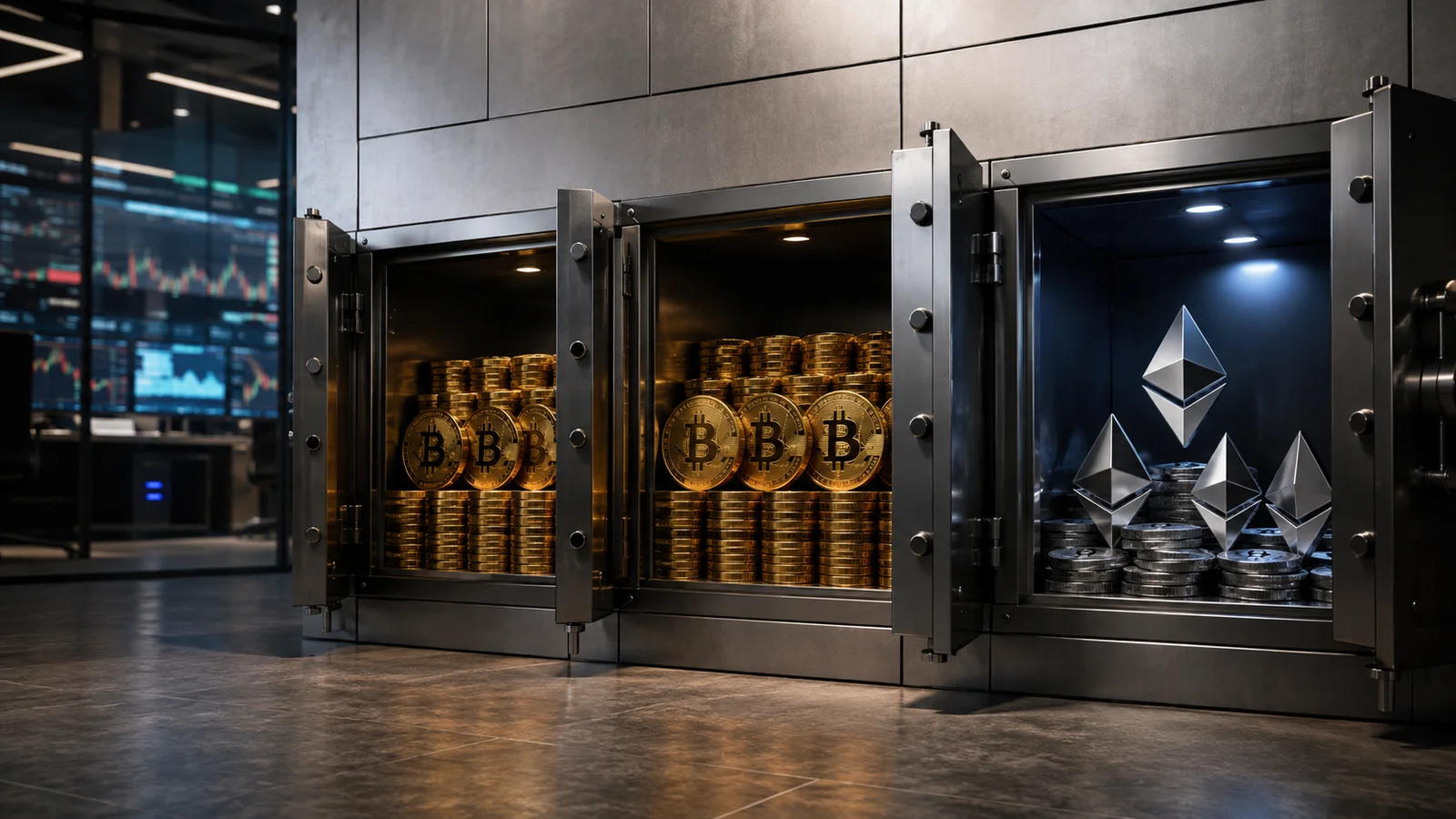 Strategy, Strive and BitMine Buy 6,403 BTC and 53,501 ETH