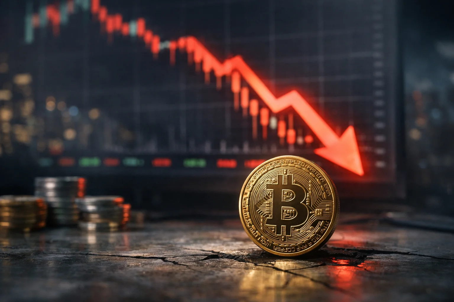 Bitcoin’de Sarsıcı Düşüş: Tasfiye ve ETF Verileri Alarm Veriyor