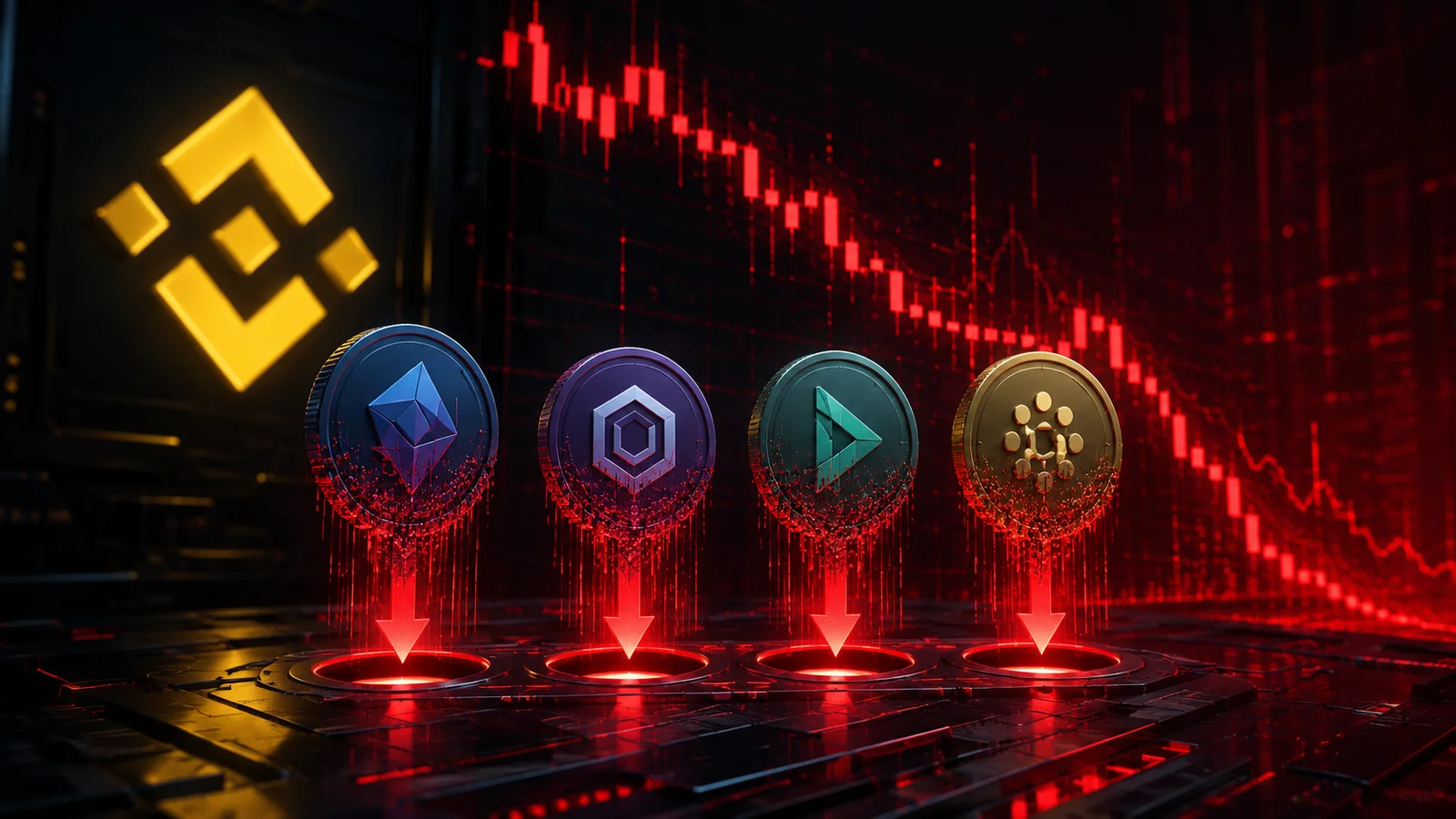 Binance to Delist 4 Altcoins as Prices Fall
