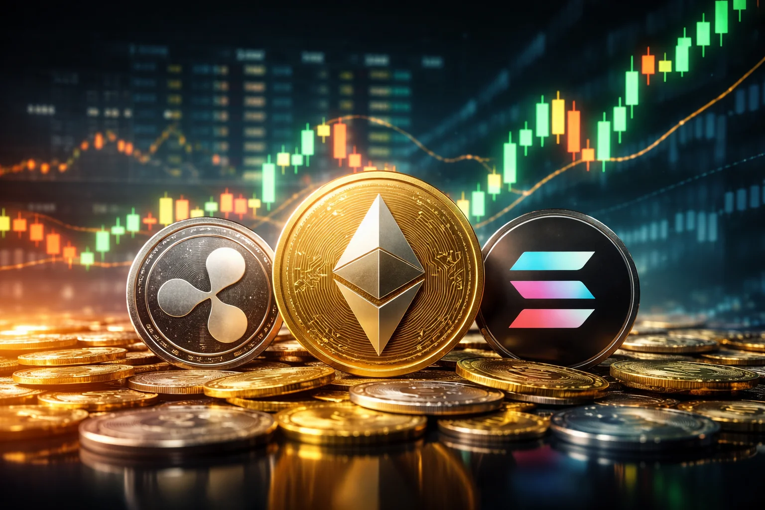 CoinShares Data: Fund Flows Shifted Towards ETH, XRP, and SOL in 2025