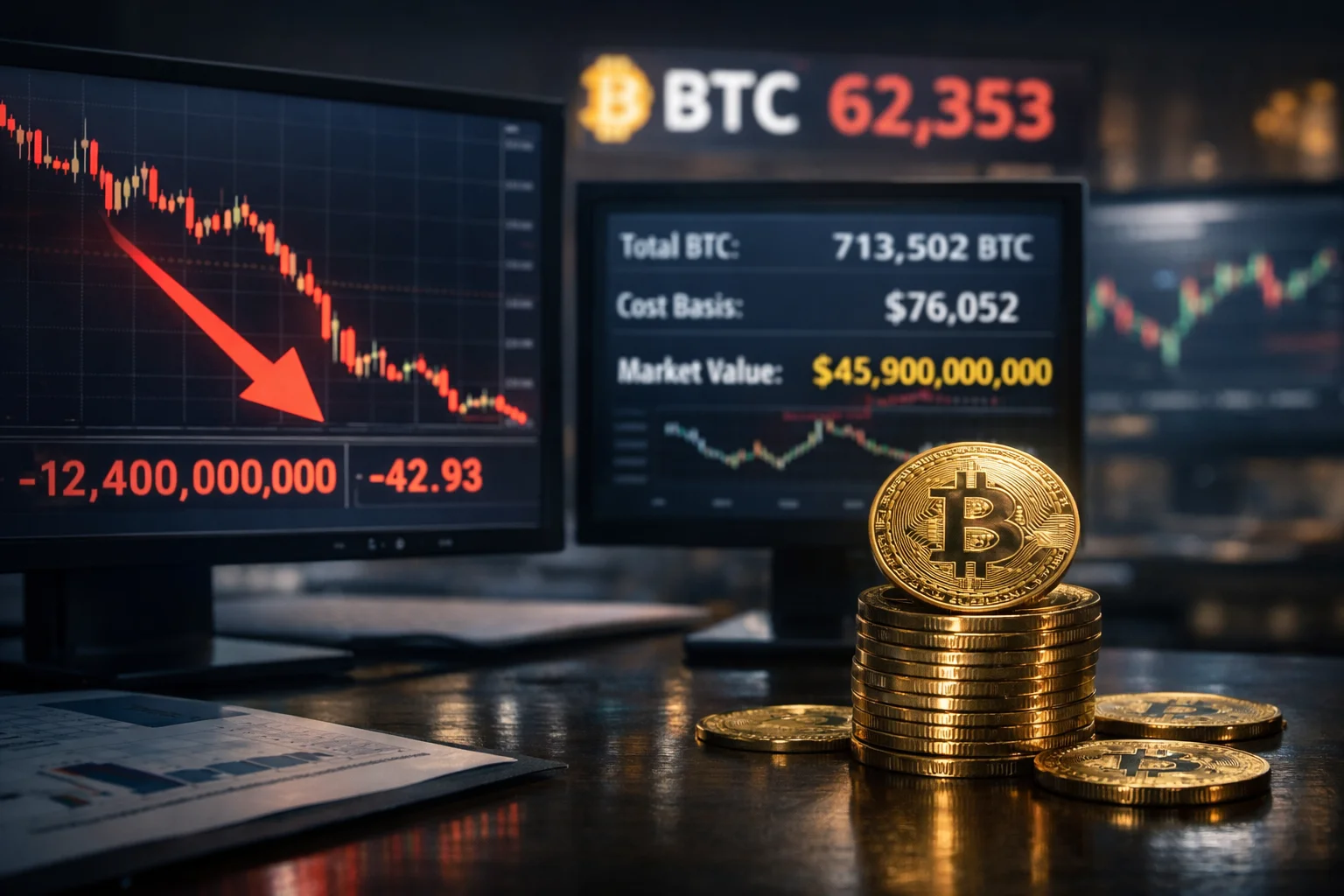 Bitcoin Drop Causes Historic Losses for Strategy