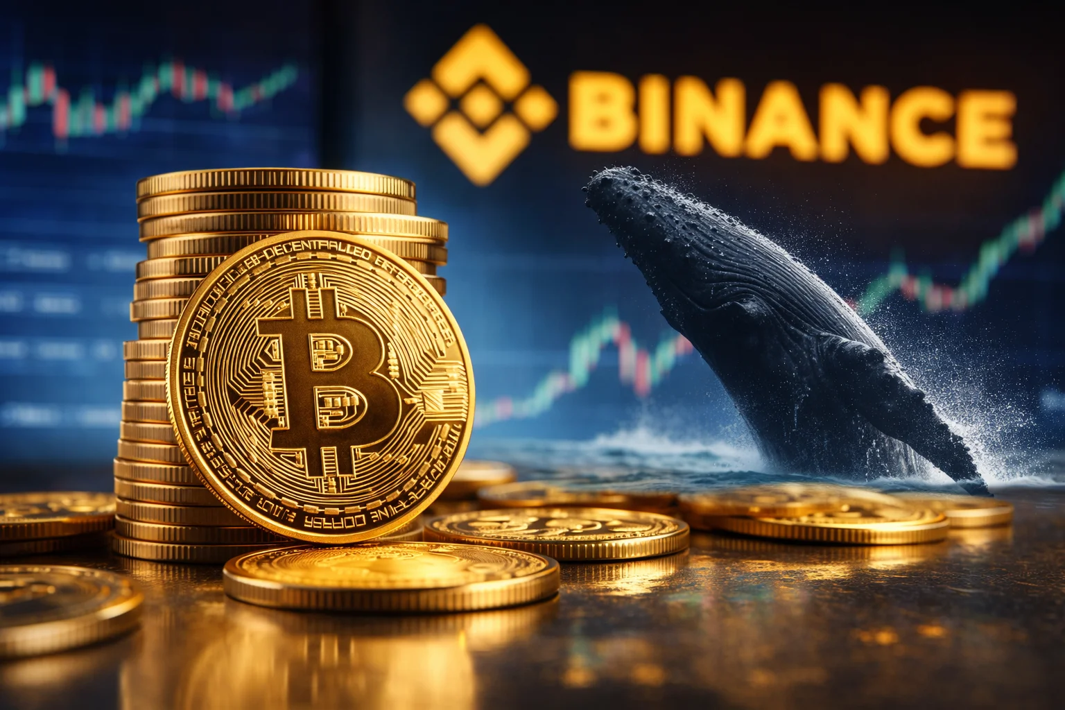 Balina, Milyon Dolarlık Bitcoin Binance’e Taşındı
