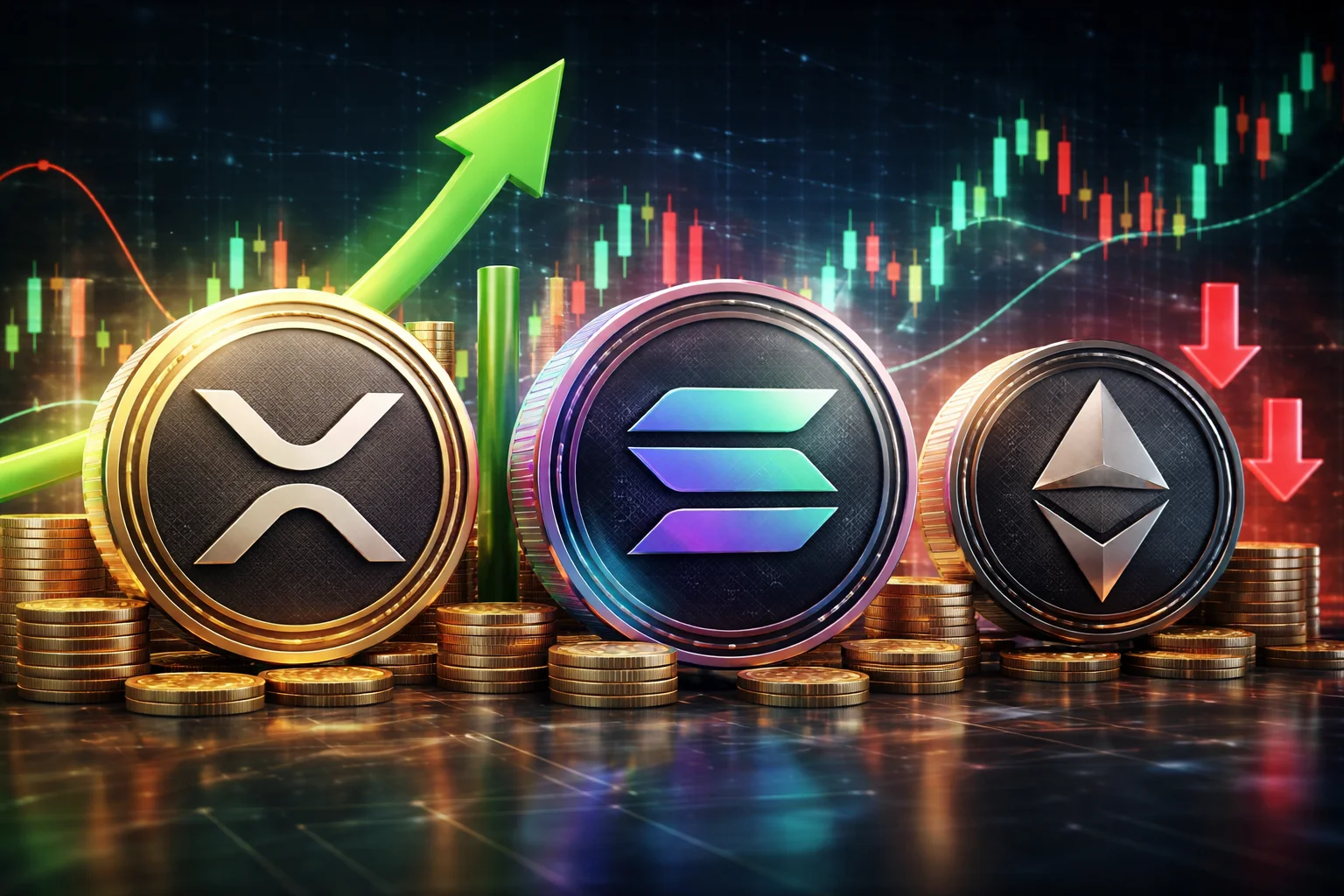 CoinShares: XRP ve SOL’a Para Akıyor, ETH’de Çıkış Devam Ediyor