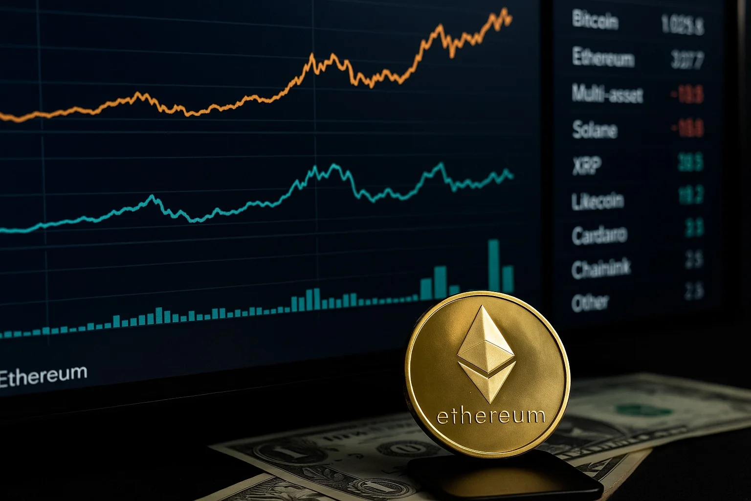 CoinShares: Institutional Money Inflow Increases in Bitcoin, ETH and 5 Altcoins