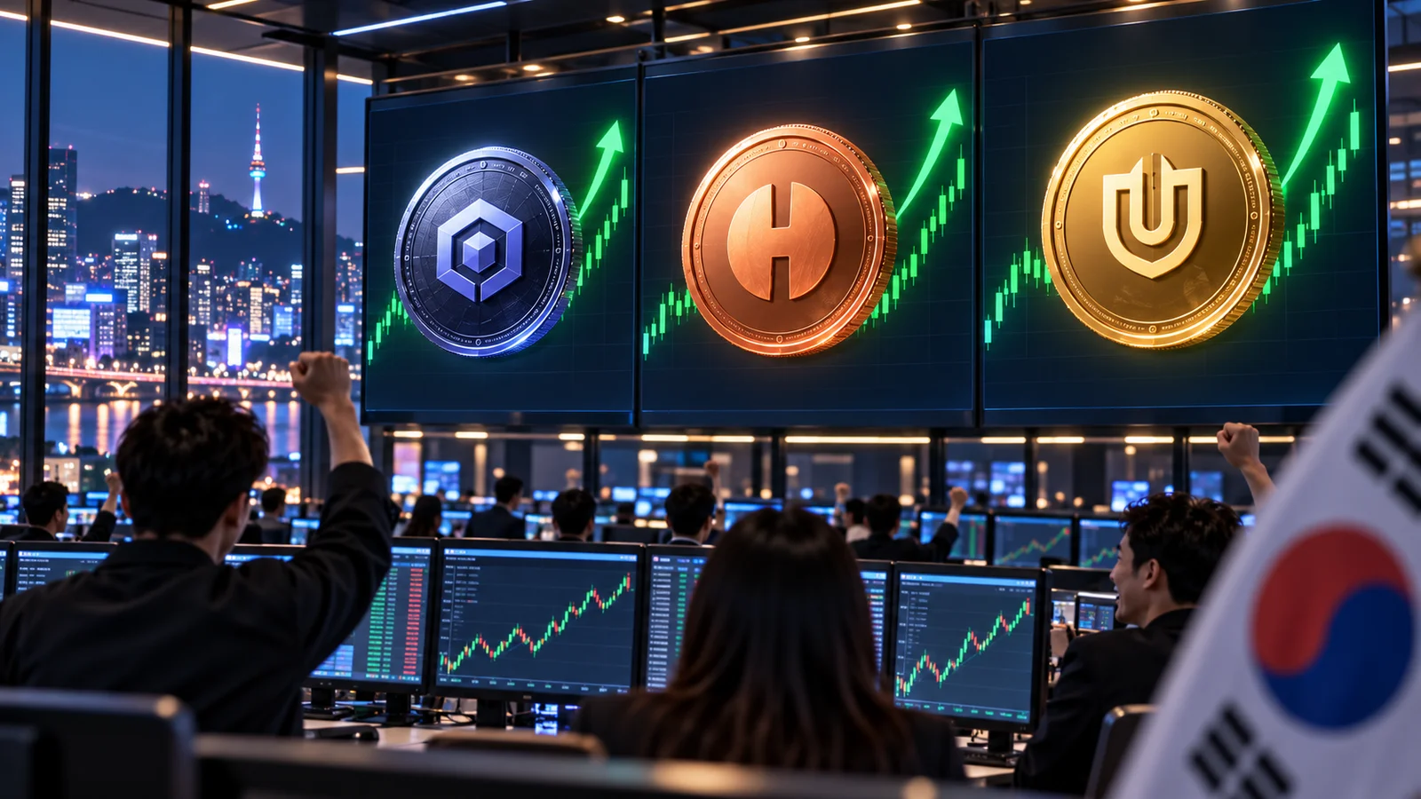 South Korean Exchanges List 3 Altcoins: Prices React