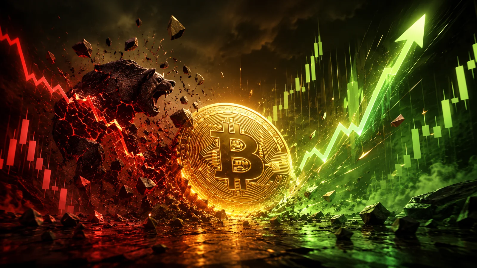 Bitcoin'de Short Squeeze: 24 Saatte 628 Milyon Dolar Buhar Oldu