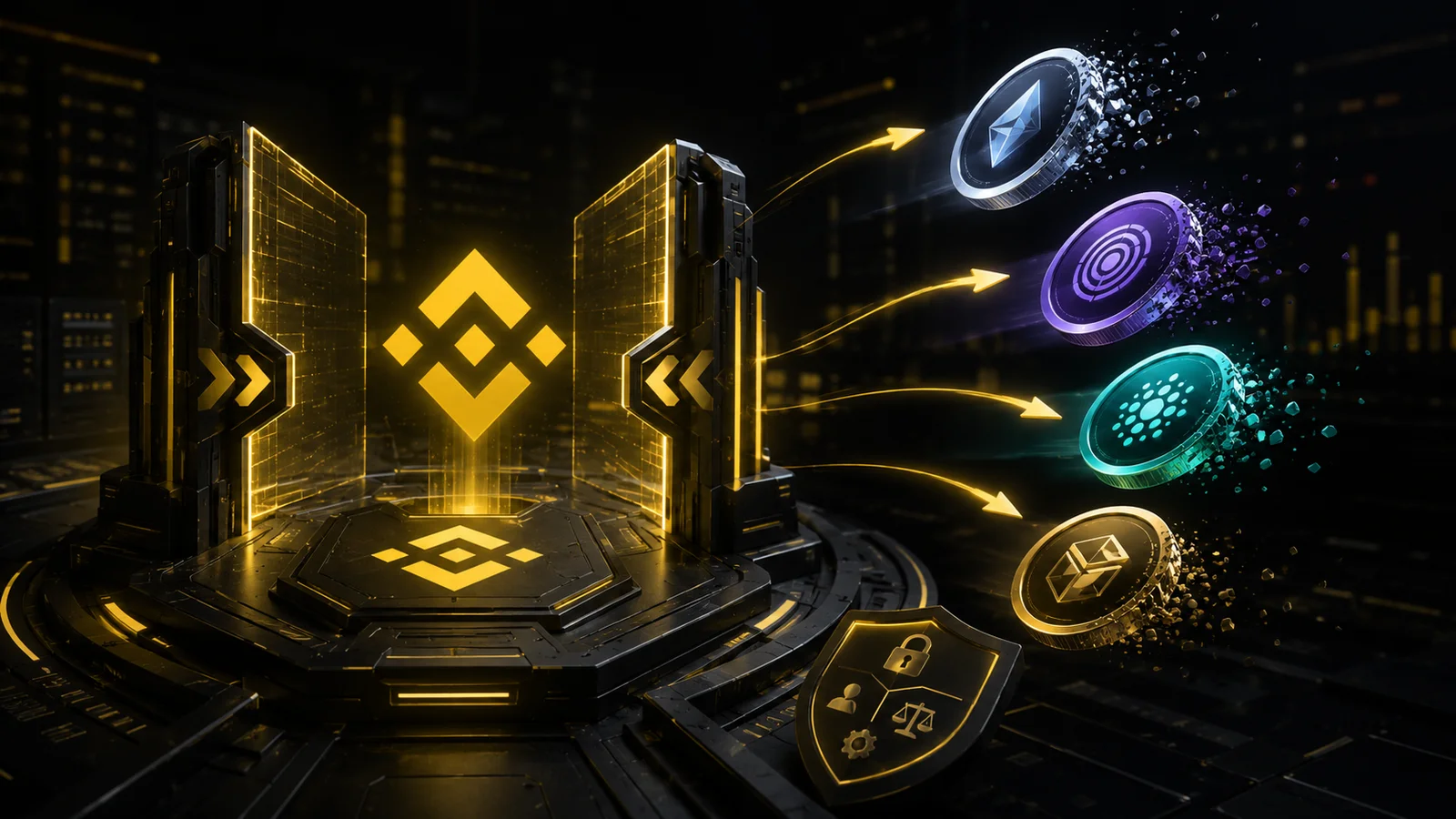 Binance, Dört Altcoin İçin Bazı Hizmetlerini Sonlandırıyor